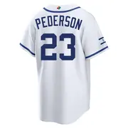 Men's Joc Pederson Israel Baseball Replica White 2026 World Classic Home Stadium Jersey